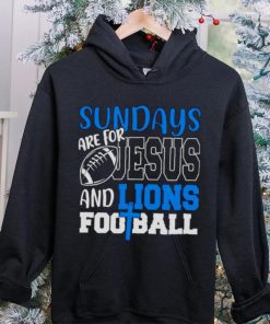 Sundays are for Jesus and Lions football shirt 7 Sundays are for Jesus and Lions football shirt
