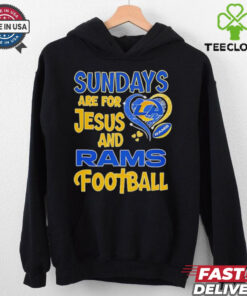 Sundays are for Jesus and Los Angeles Rams football shirt