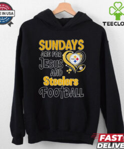 Sundays are for Jesus and Pittsburgh Steelers football shirt