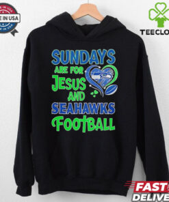Sundays are for Jesus and Seattle Seahawks football shirt