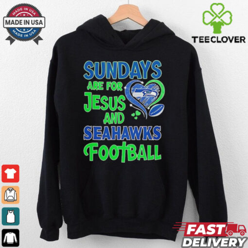 Sundays are for Jesus and Seattle Seahawks football shirt