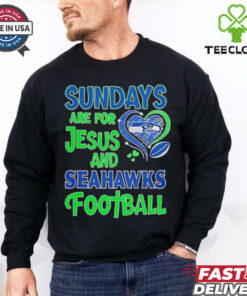 Sundays are for Jesus and Seattle Seahawks football shirt