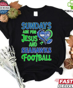 Sundays are for Jesus and Seattle Seahawks football shirt