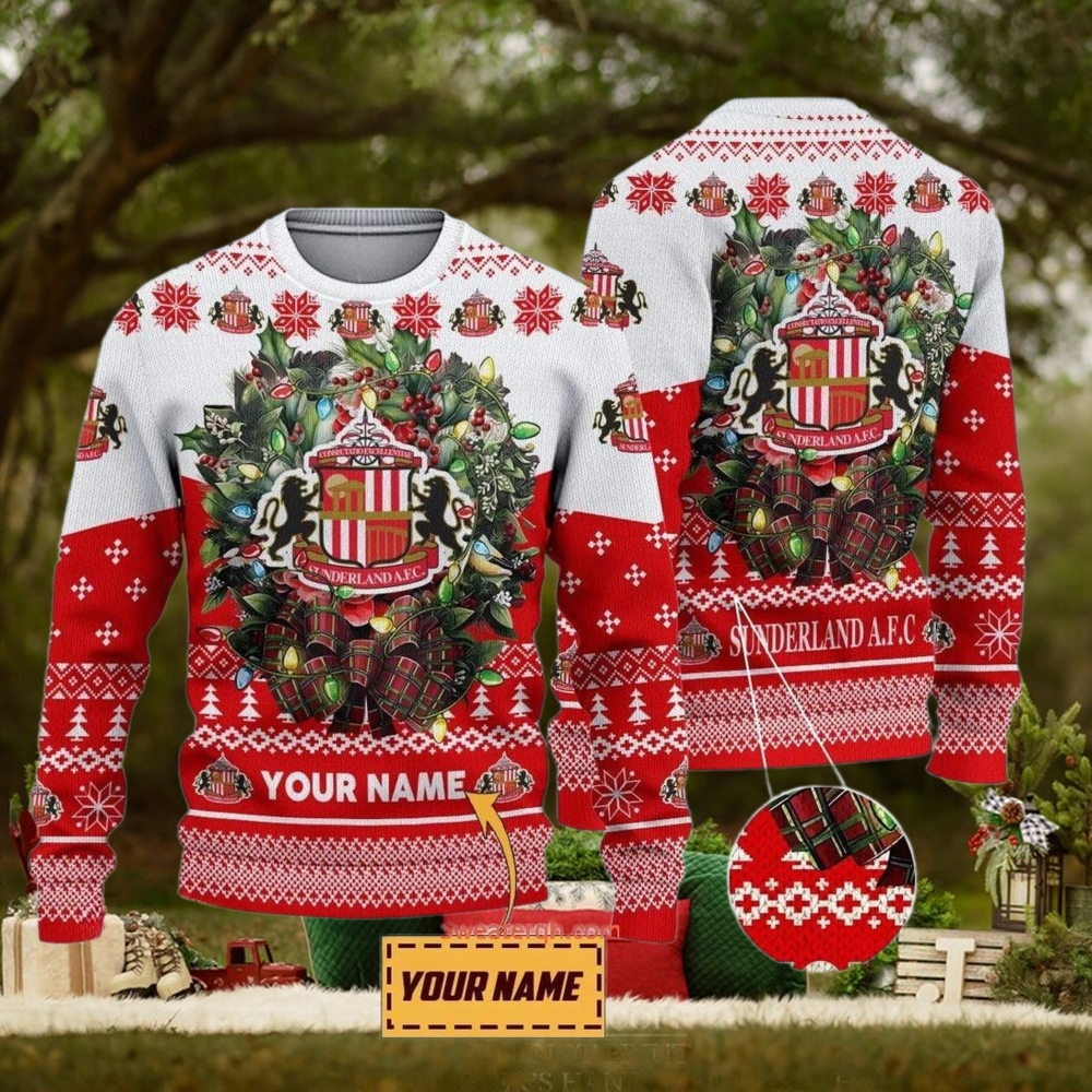 Sunderland AFC Merry Christmas New Limited Edition Ugly Sweater Sunderland AFC Merry Christmas New Limited Edition Ugly Sweater
