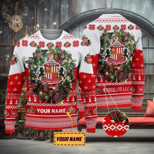 Sunderland AFC Merry Christmas New Limited Edition Ugly Sweater