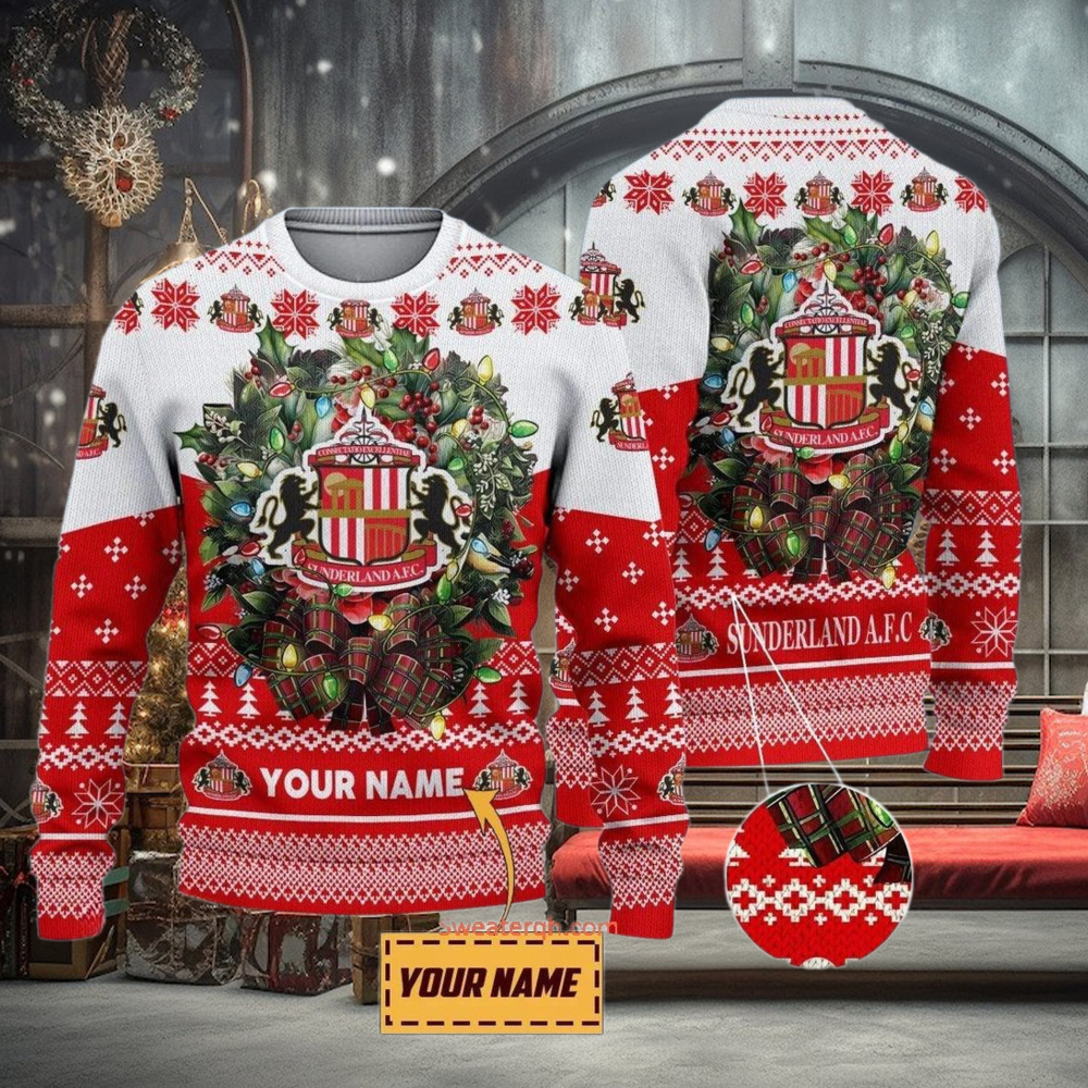 Sunderland AFC Merry Christmas New Limited Edition Ugly Sweater Sunderland AFC Merry Christmas New Limited Edition Ugly Sweater