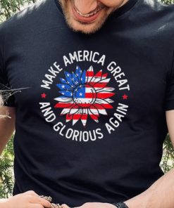 Sunflower MAGAGA Making America Glorious & Great Again – Trump 2024 T Shirt