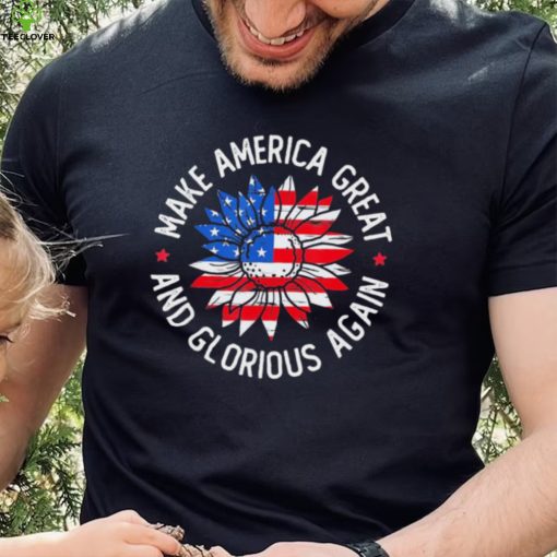 Sunflower MAGAGA Making America Glorious & Great Again – Trump 2024 T Shirt