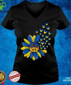 Sunflower Peace Heart Love I Stand With Ukraine Ukrainian T Shirt 2 Sunflower Peace Heart Love I Stand With Ukraine Ukrainian T Shirt