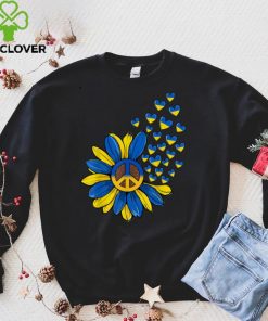 Sunflower Peace Heart Love I Stand With Ukraine Ukrainian T Shirt 3 Sunflower Peace Heart Love I Stand With Ukraine Ukrainian T Shirt