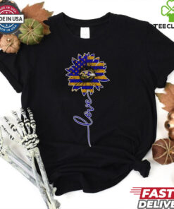 Sunflower love Baltimore Ravens shirt