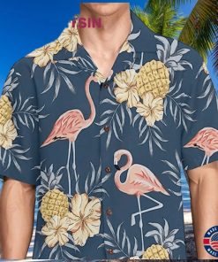 Sunny Side Up Radiate Confidence In Flamingo Hawaiian Shirts