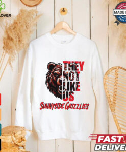 Sunnyside Grizzlies they not like us shirt 1 Sunnyside Grizzlies they not like us shirt