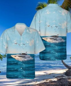 Sunseeker Predator 80 Ship Hawaiian Shirt