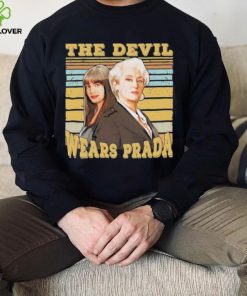 Sunset Design The Devil Wears Prada Retro Vintage Shirt