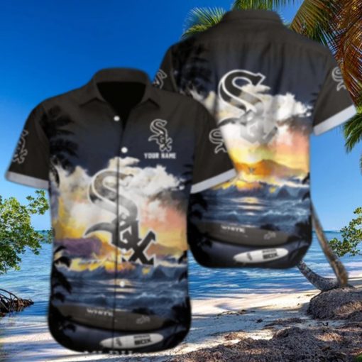 Sunset Dreams Chicago White Sox Personalized Hawaiian Shirt