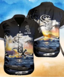 Sunset Dreams Chicago White Sox Personalized Hawaiian Shirt