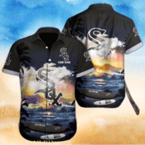 Sunset Dreams Chicago White Sox Personalized Hawaiian Shirt