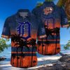 Sunset Palms Detroit Tigers Tropical Hawaiian Shirt