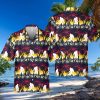 Sunset Tropical Bigfoot Hawaii Shirt Hawaiian Summer Party