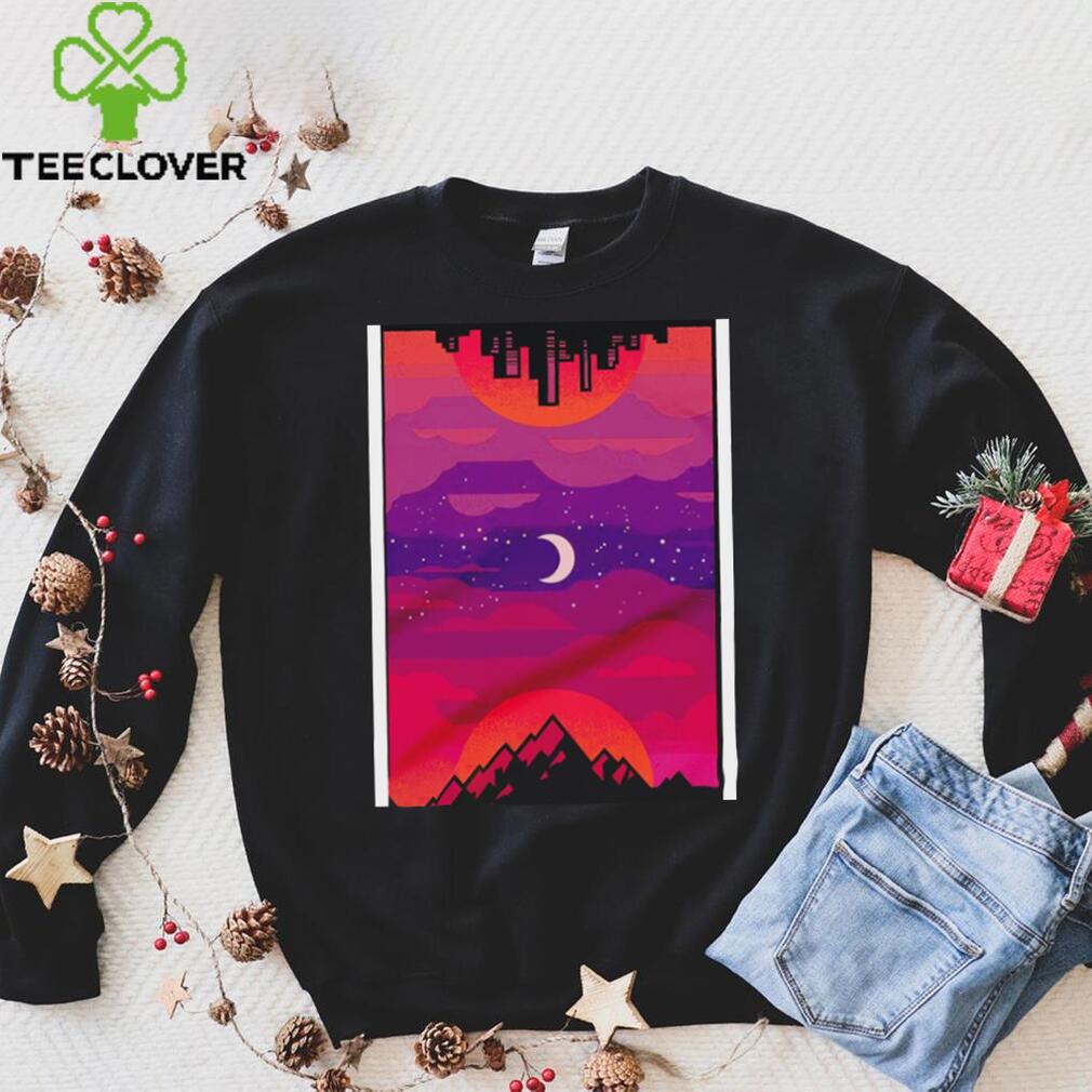 Sunset to Sunrise art shirt