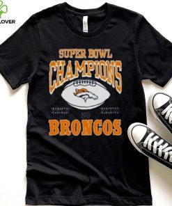 Super Bơl champions 50 Broncos shirt