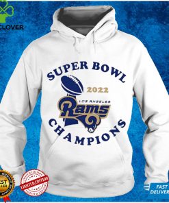 Super Bowl 2022 Los Angeles Rams Champion logo T hoodie, sweater, longsleeve, shirt v-neck, t-shirt