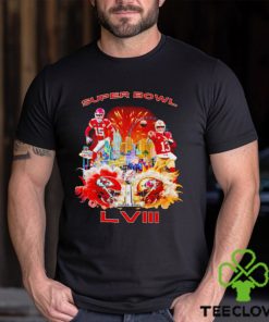 Super Bowl 2024 San Francisco 49ers vs Kansas City Chiefs Matchup NFL shirt