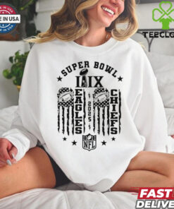 Super Bowl 2025 American Flag Eagles vs Chiefs shirt