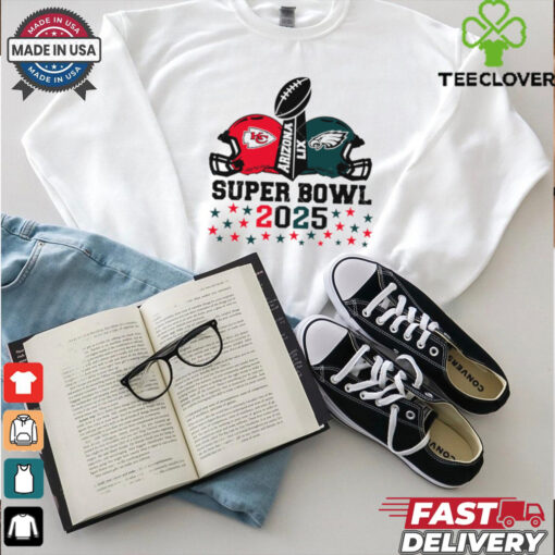 Super Bowl 2025 Chiefs vs Eagles Arizona LIX shirt