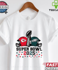 Super Bowl 2025 Chiefs vs Eagles Arizona LIX shirt