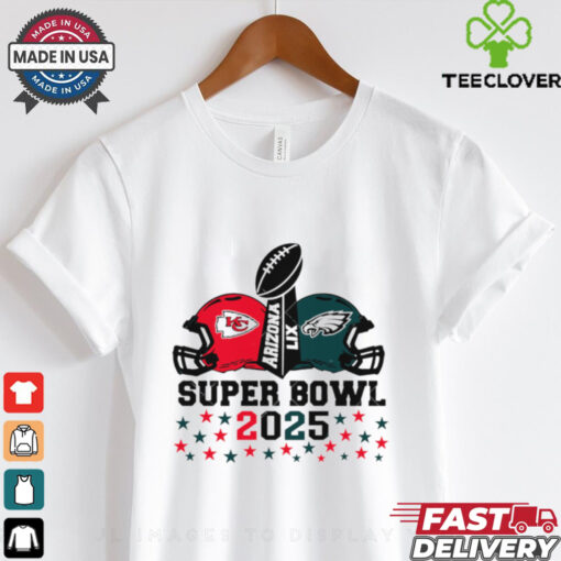 Super Bowl 2025 Chiefs vs Eagles Arizona LIX shirt