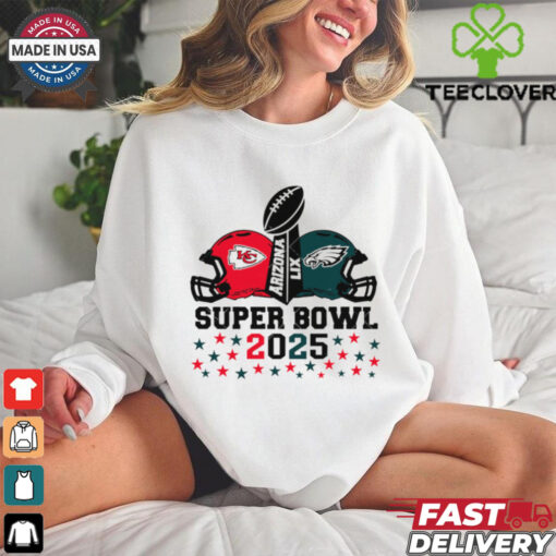 Super Bowl 2025 Chiefs vs Eagles Arizona LIX shirt