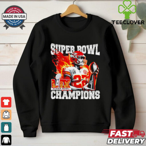 Super Bowl 2025 LIX Champions Number 22 Chiefs shirt