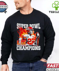 Super Bowl 2025 LIX Champions Number 22 Chiefs shirt