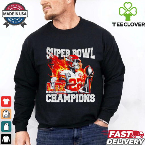 Super Bowl 2025 LIX Champions Number 22 Chiefs shirt