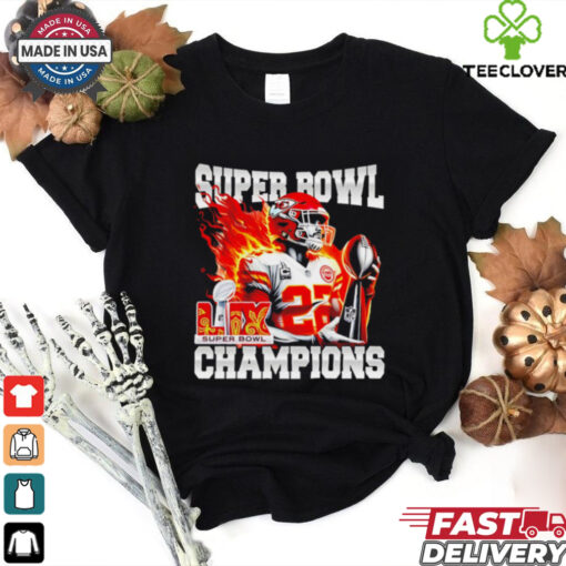 Super Bowl 2025 LIX Champions Number 22 Chiefs shirt