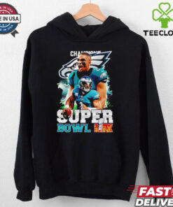 Super Bowl 2025 LIX Champions number 1 Eagles shirt