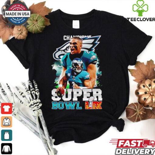 Super Bowl 2025 LIX Champions number 1 Eagles shirt