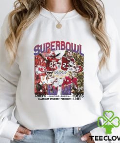 Super Bowl 24 Kansas City Chiefs vs San Francisco 49ers shirt