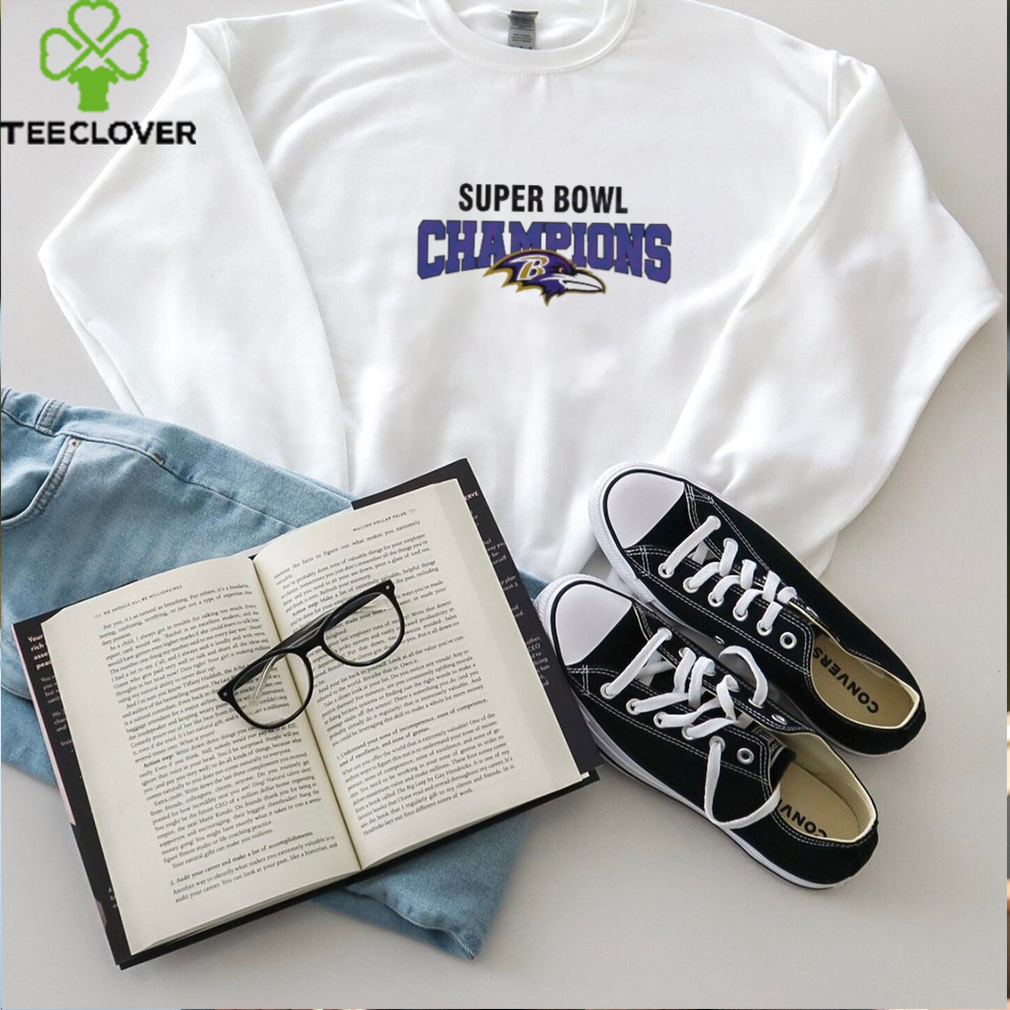 Super Bowl Champions Baltimore Ravens logo shirt Super Bowl Champions Baltimore Ravens logo shirt