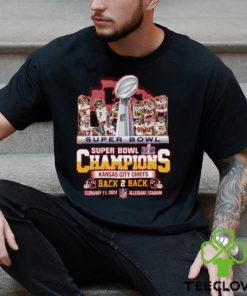 Super Bowl Champions Kansas City Chiefs Back 2 Back Shirt