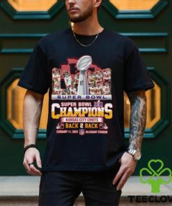 Super Bowl Champions Kansas City Chiefs Back 2 Back Shirt