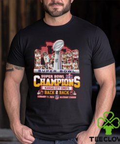 Super Bowl Champions Kansas City Chiefs Back 2 Back Shirt