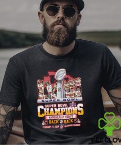 Super Bowl Champions Kansas City Chiefs Back 2 Back Shirt