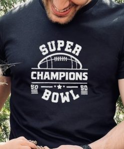 Super Bowl Football Champions Shirt