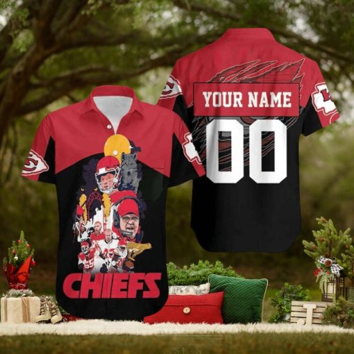 Super Bowl Kansas City Chiefs Hawaiian Shirt Chiefs Custom Hawaiian Shirts