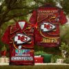 Super Bowl Kansas City Chiefs Hawaiian Shirt Lvii Super Bowl Hawaiian Shirt