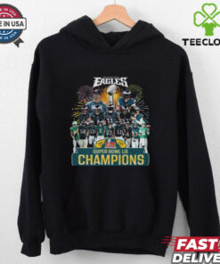 Super Bowl LIX 2024 2025 Champions Philadelphia Eagles Team Player Winner T Shirt