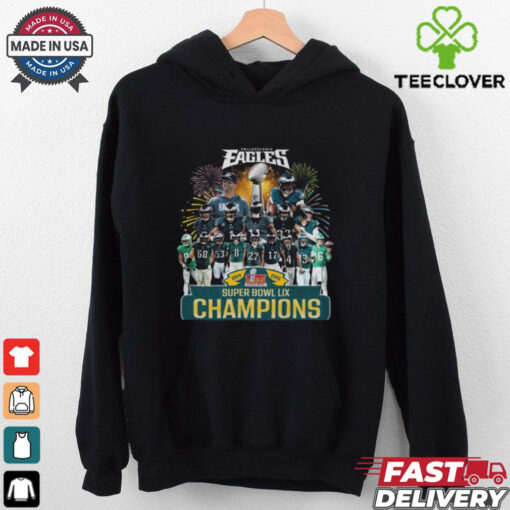 Super Bowl LIX 2024 2025 Champions Philadelphia Eagles Team Player Winner T Shirt